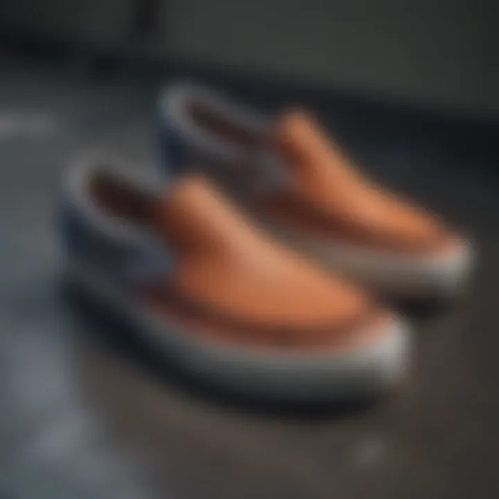 A stylish ensemble featuring Vans Slip-Ons, emphasizing their versatility in fashion