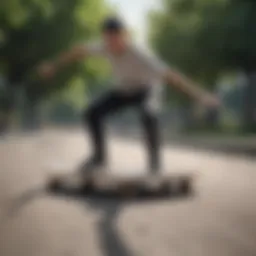 Skaters executing tricks on a park ramp