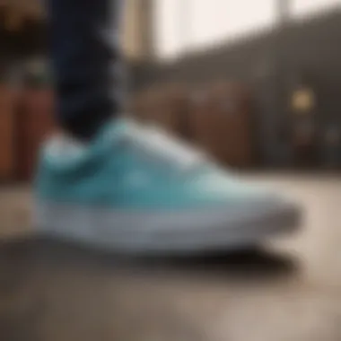 The Innovative Cushioning of Comfycush Close-up view of the Vans Era Comfycush sneaker showcasing its unique cushioning technology.