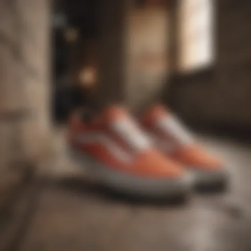 Vintage Vans sneakers showcasing classic design