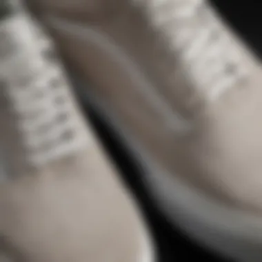 Textured Fabric of Vans Old Skool Mono Close-up of the textured fabric of the Vans Old Skool Mono sneaker