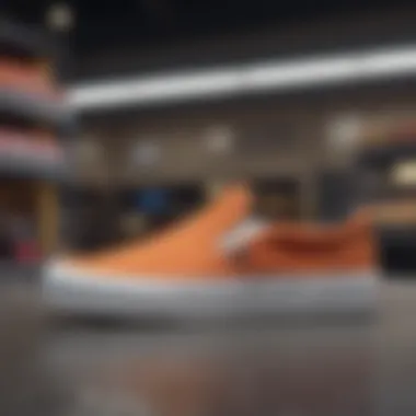 Vans UltraRange Slip-On Innovative Design Stylish Vans UltraRange Slip-On footwear showcasing innovative design