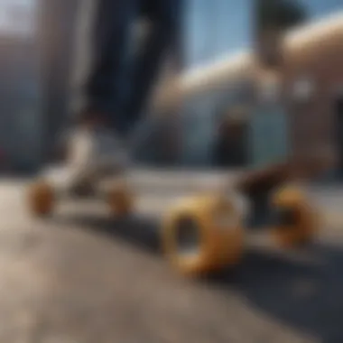 A range of skateboard types available for purchase