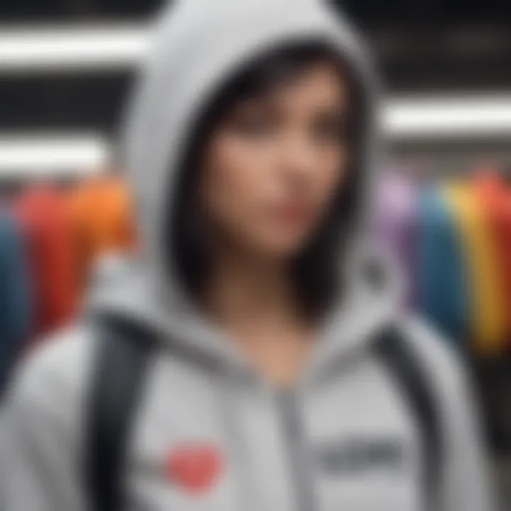 A diverse group expressing individuality through clothing