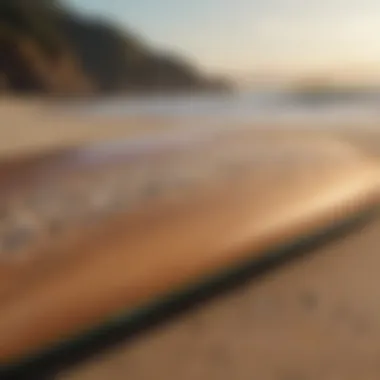 Eco-Friendly Design in Libtech Surfboards Cruising on a Libtech surfboard showcasing eco-friendly materials
