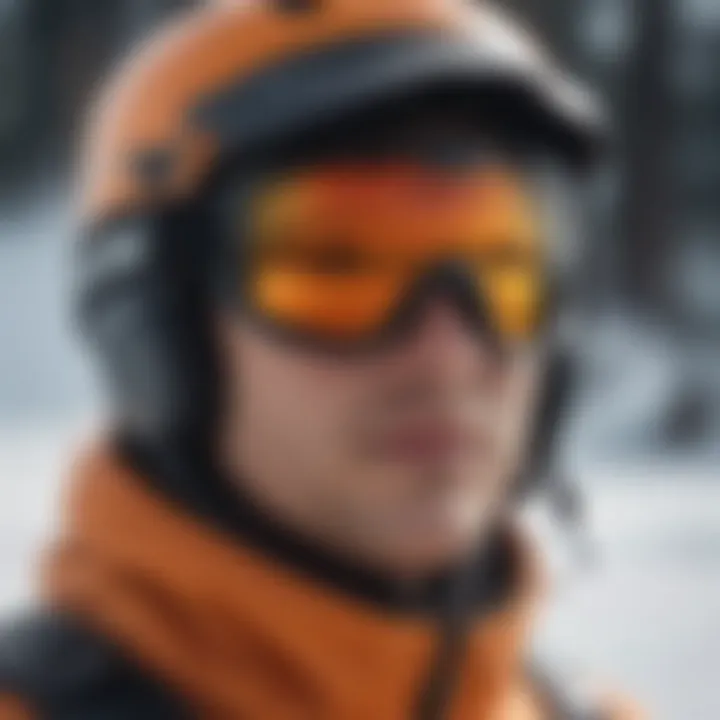 Comparison of different ski goggle fits for various face shapes