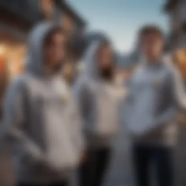 Adventurers in Action Young adventurers enjoying outdoor activities in Rip N Dip hoodies