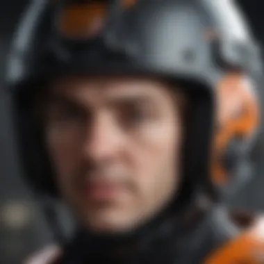 Close-up of the safety features integrated into the Protec Medium Helmet