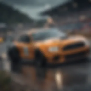 Engaging Community Events Community events showcasing players engaging in competitive racing