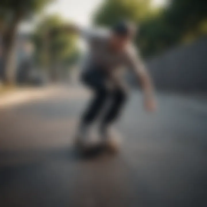 Skateboarder performing a trick using Ricta Speed Rings