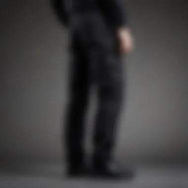 The Sleek Look of Rothco Black BDU Pants Stylish design of Rothco Black BDU Pants