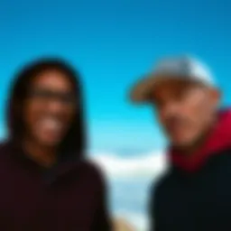 Founders of RVCA showcasing brand values