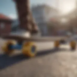 Variety of skateboard types displayed