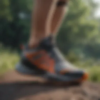 Innovative cushioning system of skyrunners shoes