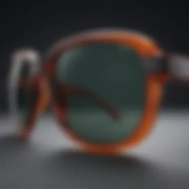 Innovative Frame Design of Smith Era Sunglasses Side view of Smith Era Sunglasses highlighting frame design