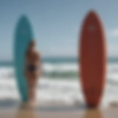 Choosing the Right Surf Exercise Board Comparison of different surf exercise boards highlighting their distinct features