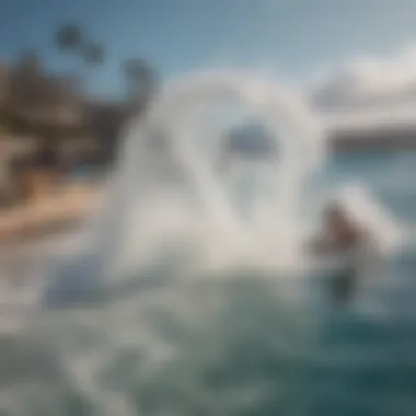 The Mechanics Behind Wave Generation Detailed mechanism of surf pool systems illustrating wave generation
