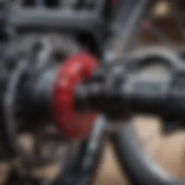 Technical Aspects of Racing Bikes A close-up of a bike's gear system, illustrating the technical aspects of racing
