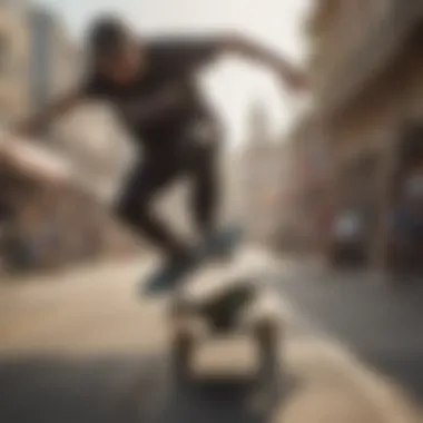 Community Dynamics: The Heart of Skateboarding Culture A vibrant skateboarding community engaging in a local event