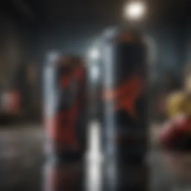 A marketing campaign promoting health-conscious energy drinks