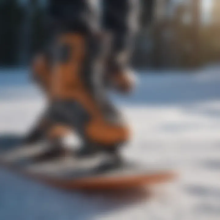 Different types of snowboard edge tools arranged neatly