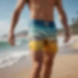 Vintage Greg Noll boardshorts showcasing iconic surf style from the 1960s