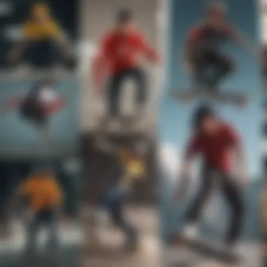 Influential Skater Brands A collage of iconic brands that have influenced skater fashion.