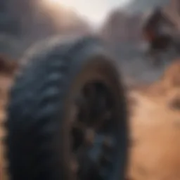 Futuristic tire technology designed for extreme sports