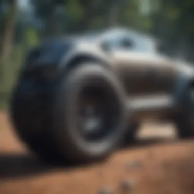 Smart Tire Technology Smart tire displaying advanced features and connectivity