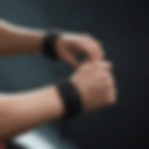 An artistic representation of black love bracelets symbolizing unity