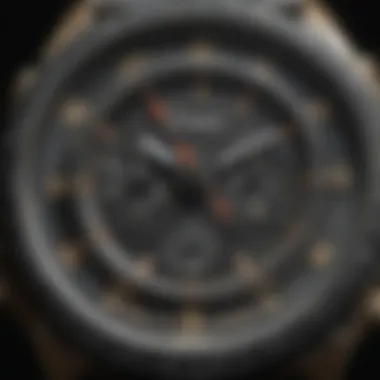 Timex analog watch showcasing intricate dial design