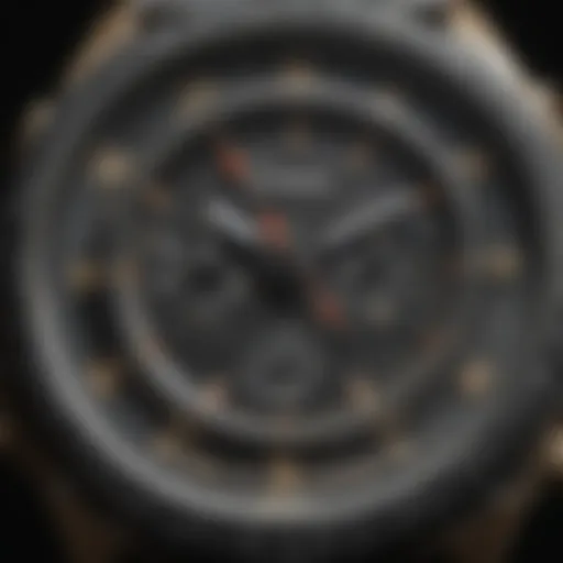 Timex analog watch showcasing intricate dial design