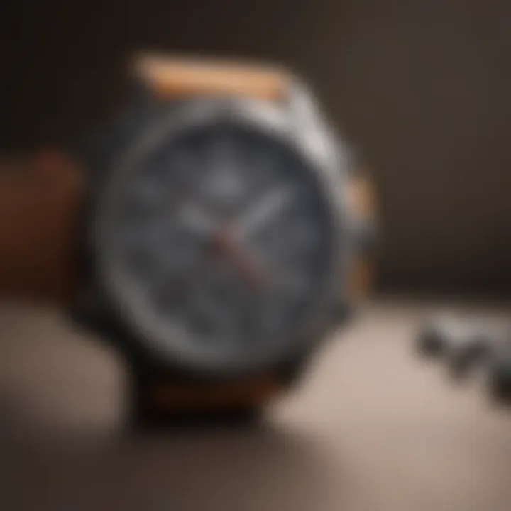 Stylish presentation of Timex watches in a contemporary setting