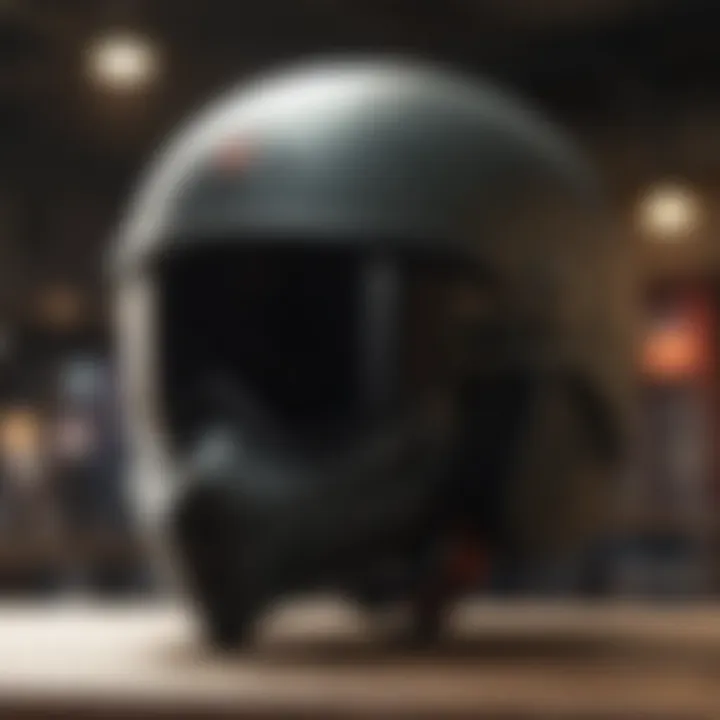 Triple Eight helmet showcasing safety features