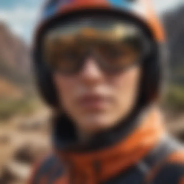 Artistic representation of identity in extreme sports