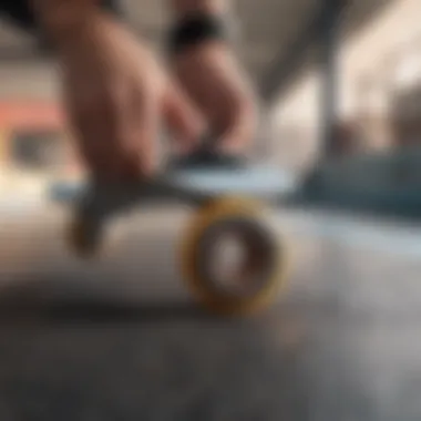 Benefits of Rubber Grip Tape Illustration of rubber grip tape benefits for skaters