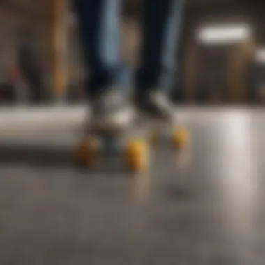Impact of Spacers on Skateboard Performance Skateboarder demonstrating the impact of spacers on performance