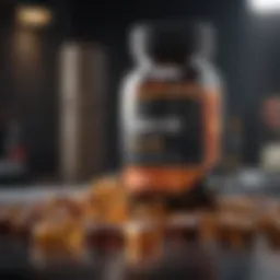 An array of dietary supplements in various forms