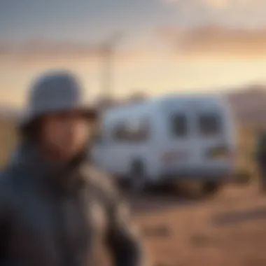 Group of extreme sports athletes enjoying outdoor activities with Vans sun hats