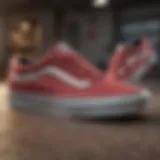 Close-up of the Vans Wayvee showcasing its unique sole design