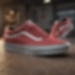 Close-up of the Vans Wayvee showcasing its unique sole design