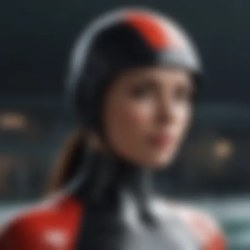 Diverse wetsuit hat designs for extreme sports