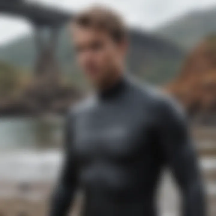 Measurement guide for proper wetsuit fit