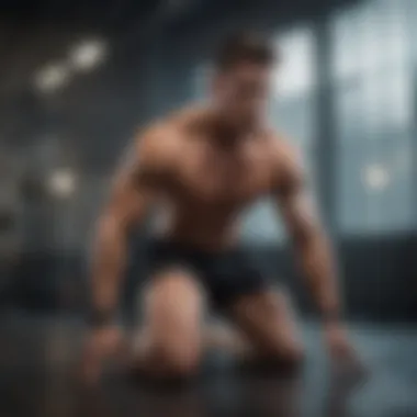 Full-Body Workout for Core Strength Athlete performing a full-body workout enhancing core strength and stability