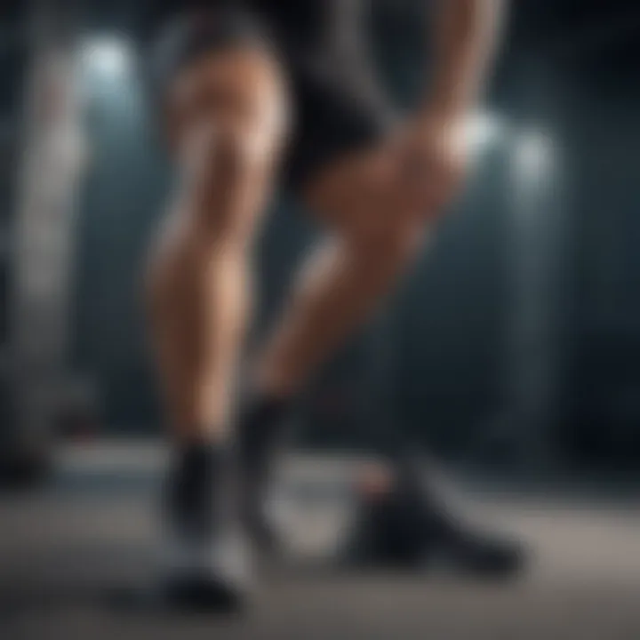 Strength training session focusing on legs