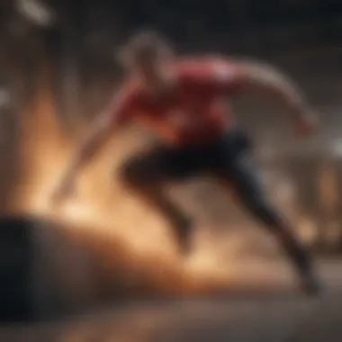 Plyometric Exercise for Explosive Speed Plyometric exercise demonstrating explosive power