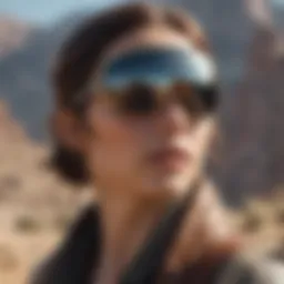 Historical evolution of wrap around aviators