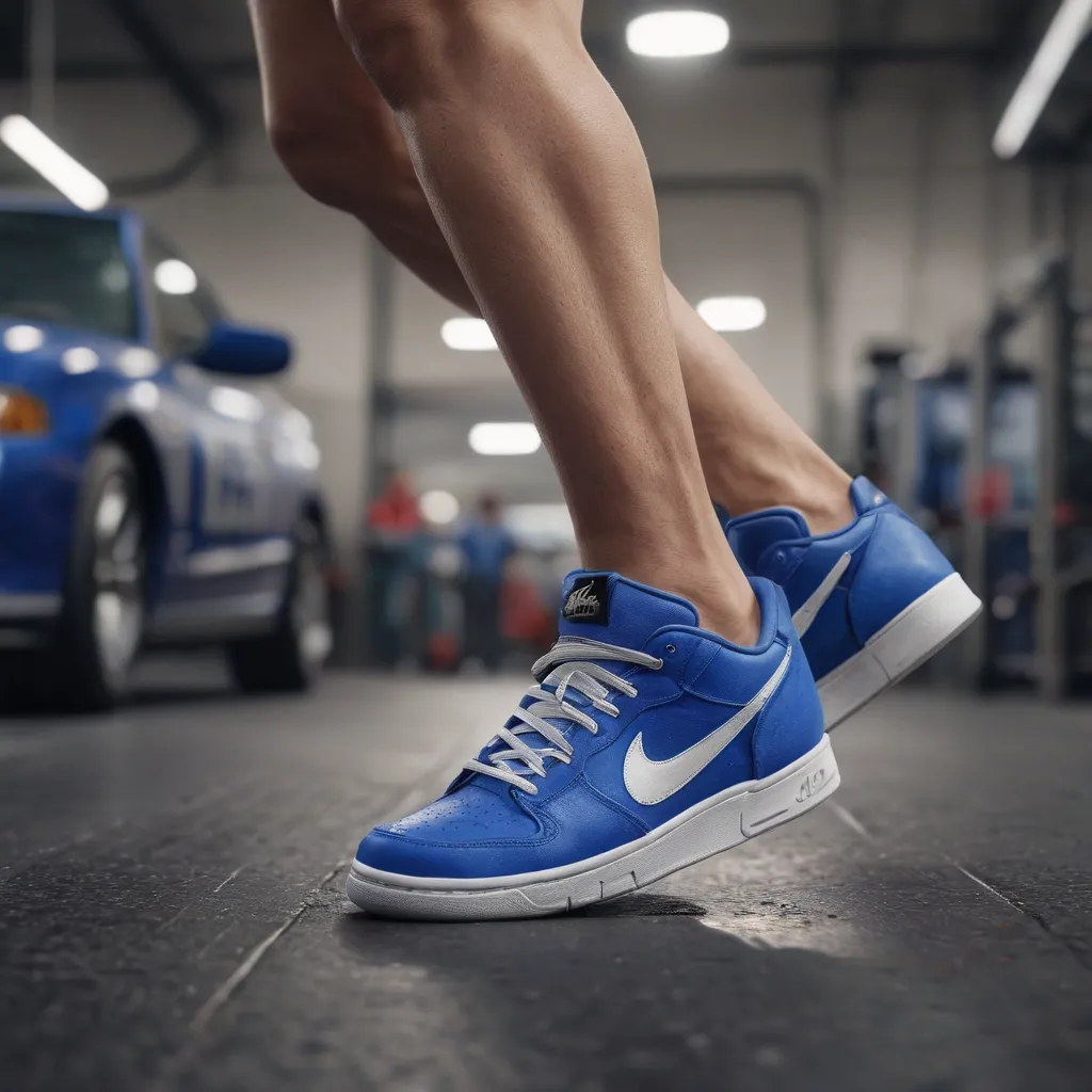 Landy Sneakers - White/ Blue
